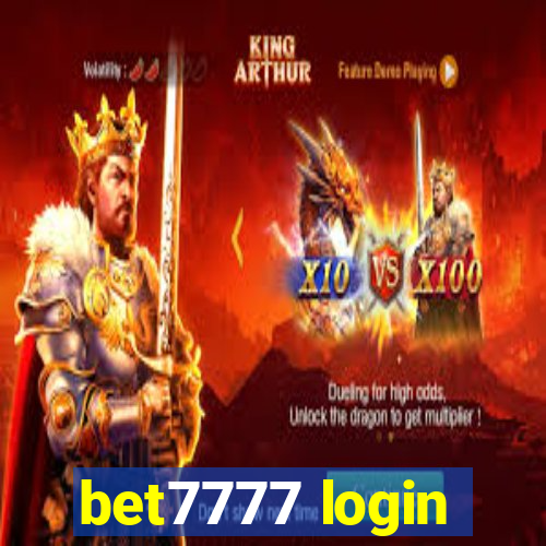 bet7777 login